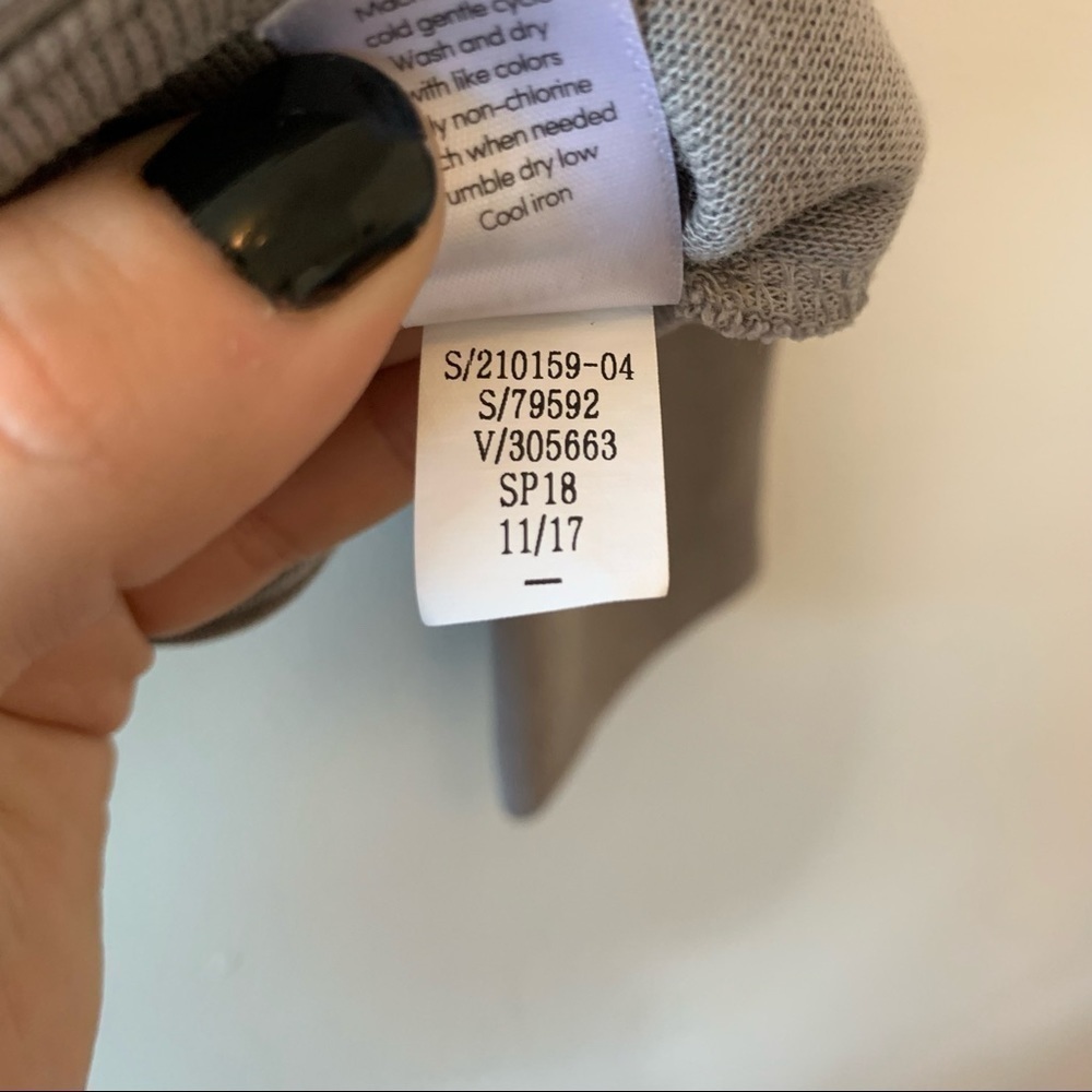 Athleta Serenity Modal Blend Criss Cross Pullover Sweatshirt - Picture 7 of 9